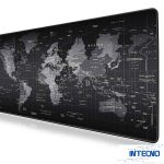 موس پد گیمینگ طرح نقشه جهان 30×80