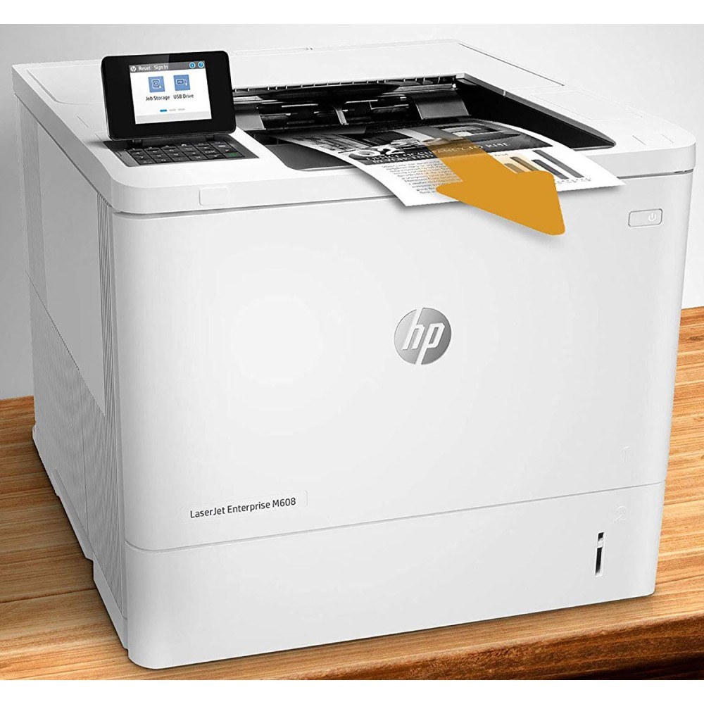 پرینتر تک کاره لیزری اچ پی مدل LaserJet Enterprise M608DN ریفر